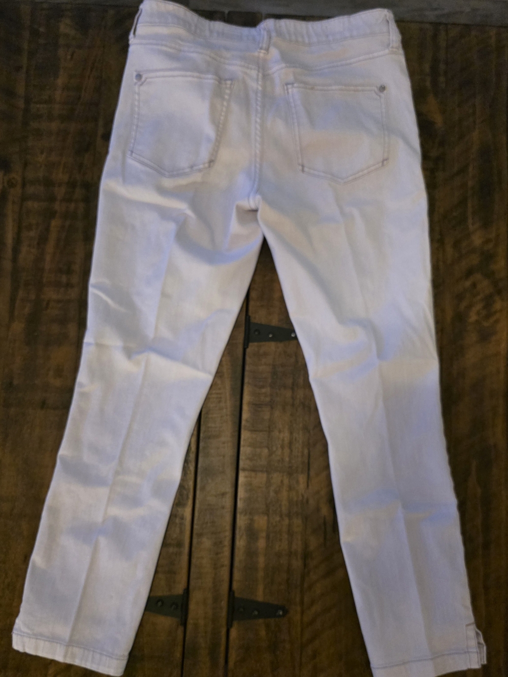 Women’s White Slim Jeans - Picture 2 of 7